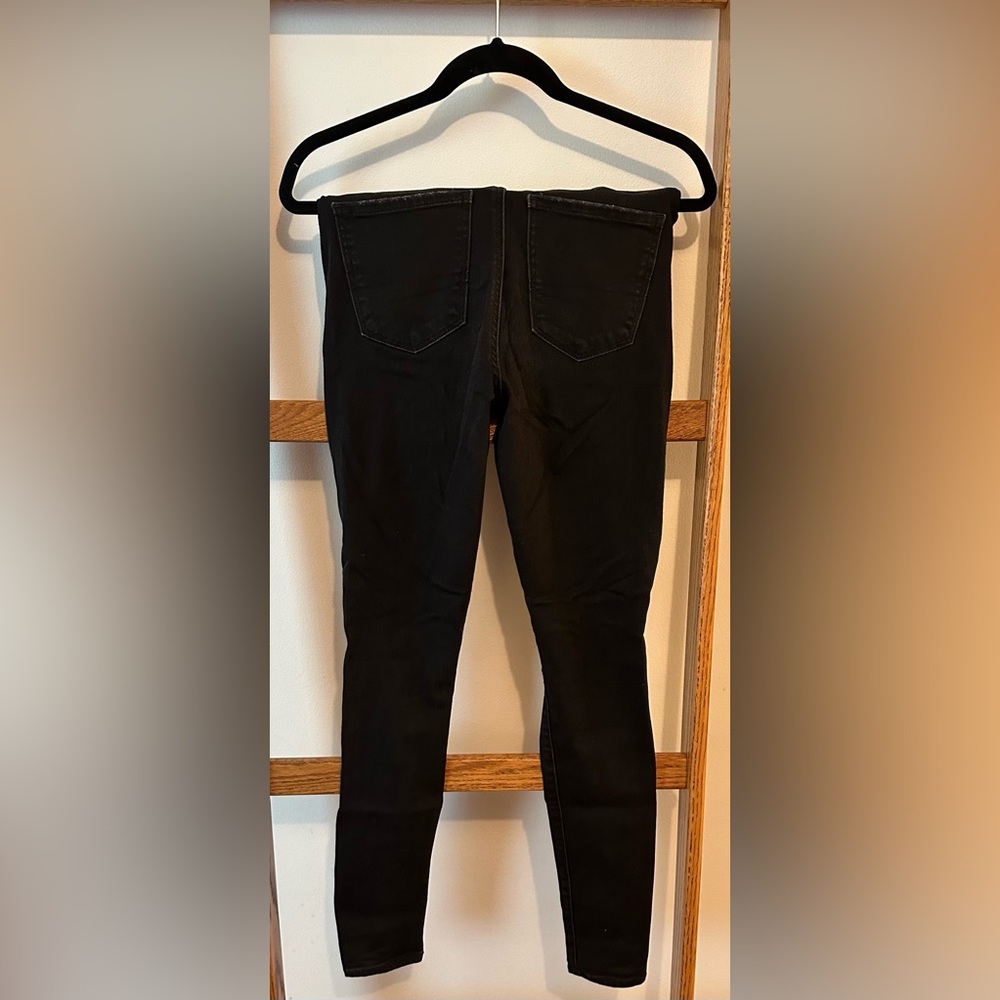 Black Ripped American Eagle Jeans - Picture 2 of 4
